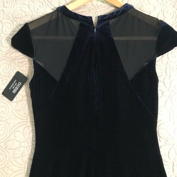 NWT Guess Velvet Dress - Picture 3 of 5